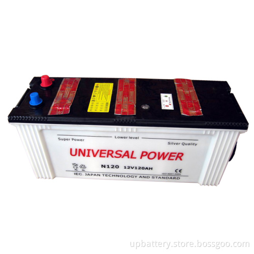 Automobile Battery Car Battery Dry Charged N120 12V 120ah